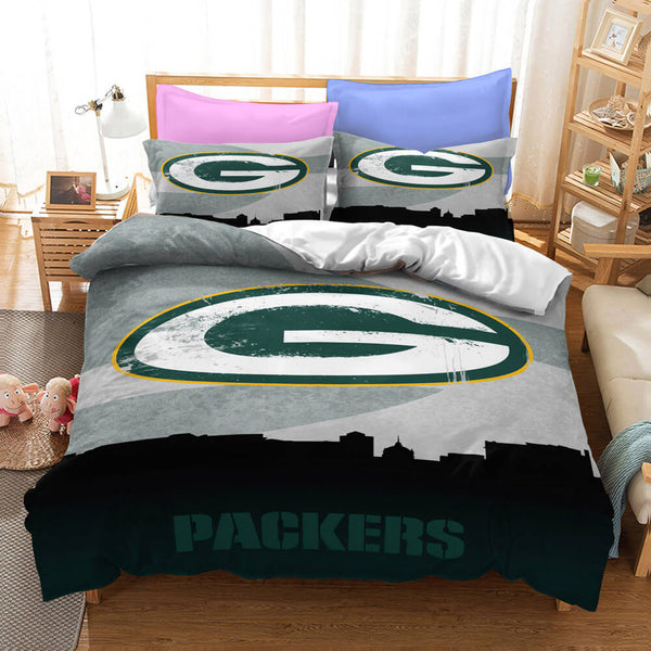 National Football League Rugby Team Cosplay Bedding Set Duvet Cover Halloween Bed Sheets
