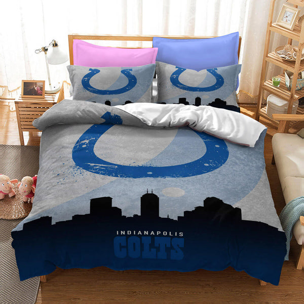 National Football League Rugby Team Cosplay Bedding Set Duvet Cover Halloween Bed Sheets