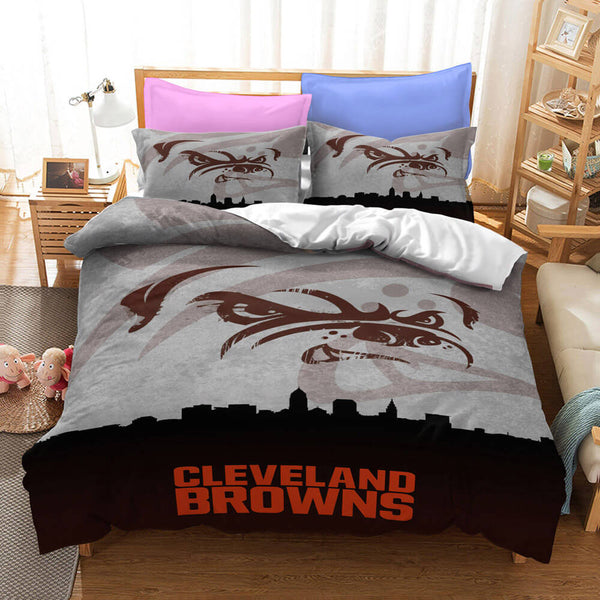 NFL Rugby Team Cosplay Bedding Set Duvet Cover Halloween Bed Sheets