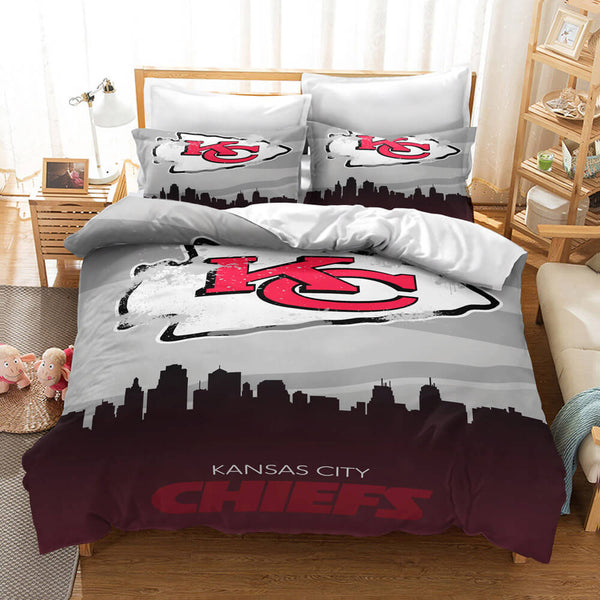 NFL Rugby Team Cosplay Bedding Set Duvet Cover Halloween Bed Sheets