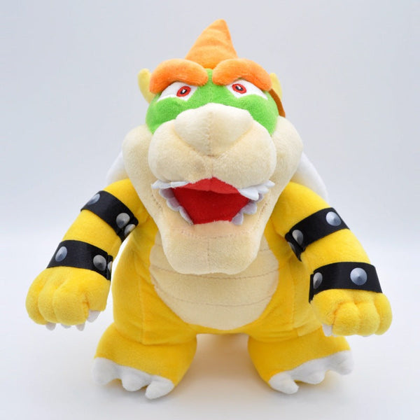 Mario Bros Bowser Koopa Plush Toy Soft Stuffed Gift Dolls for Kids Boys Girls