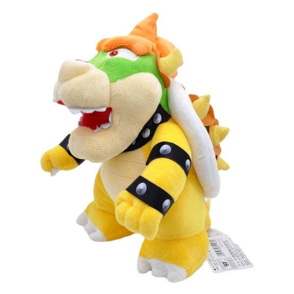 Mario Bros Bowser Koopa Plush Toy Soft Stuffed Gift Dolls for Kids Boys Girls