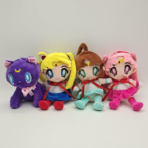 Sailor Moon Plush Toy Soft Stuffed Doll Birthday Holiday Gifts for Kids