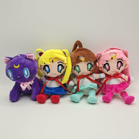Sailor Moon Plush Toy Soft Stuffed Doll Birthday Holiday Gifts for Kids