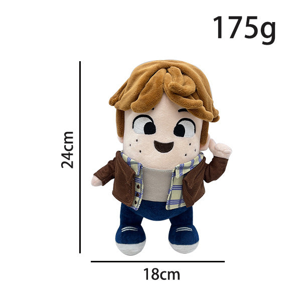 Wednesday Addams Plush Toys Soft Stuffed Gift Dolls for Kids Boys Girls