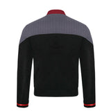 ST Jean-Luc Picard Shirt Long Sleeve Top Cosplay Costumes for Men