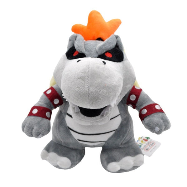 Mario Bros Bowser Koopa Plush Toy Soft Stuffed Gift Dolls for Kids Boys Girls