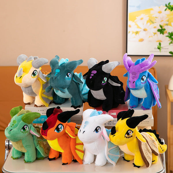 Wings of Fire Dragon Plush Toys Soft Stuffed Gift Dolls for Kids Boys Girls