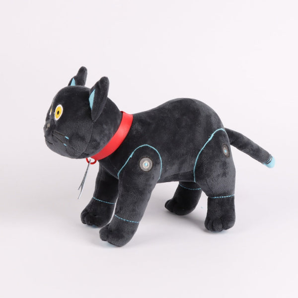 Hi Fi Rush 808 Cat Plush Toy Commander Plush Toys Soft Stuffed Gift Dolls for Kids Boys Girls