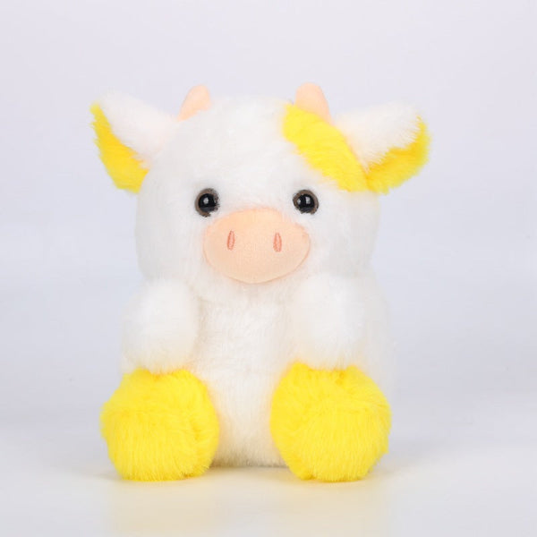 Belle Strawberry Cow Plush Toy Stuffed Gift Dolls for Kids Boys Girls