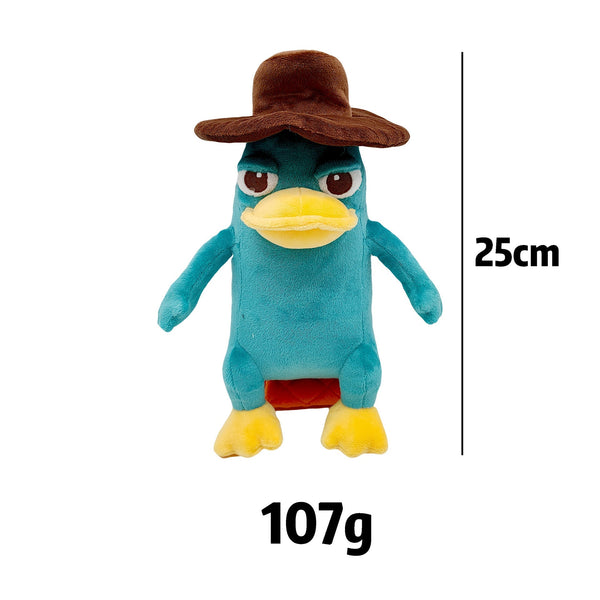 Perry the Platypus Plush Toys Soft Stuffed Gift Dolls for Kids Boys Girls