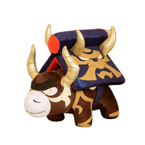 Arataki Itto Bull Ushi Plush Toy Animal Plushies Doll Birthday Gifts For Kids