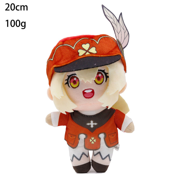 Genshin Impact Plush Toy Soft Stuffed Gift Dolls for Kids Boys Girls