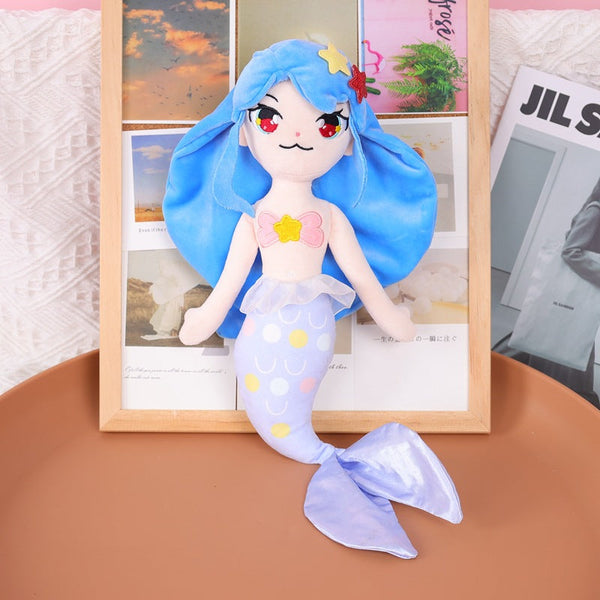 The Little Mermaid Plush Toy Soft Stuffed Gift Dolls for Kids Boys Girls