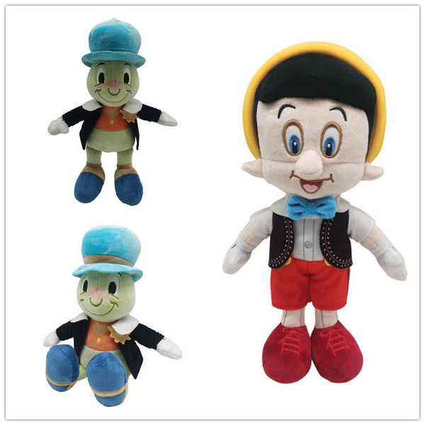 The Wooden Boy Plush Toys Soft Stuffed Gift Dolls for Kids Boys Girls