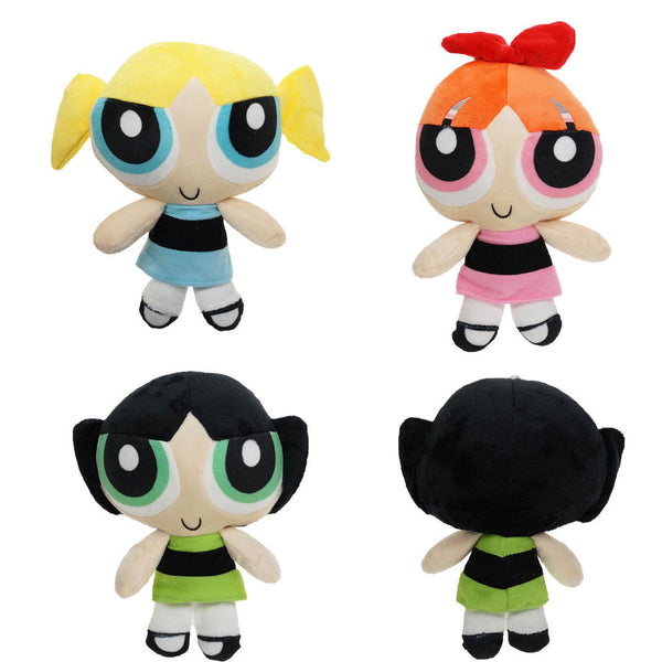 The Powerpuff Girls Plush Toy Soft Stuffed Doll Birthday Holiday Gifts for Kids