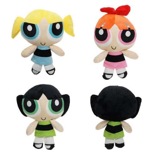 The Powerpuff Girls Plush Toy Soft Stuffed Doll Birthday Holiday Gifts for Kids