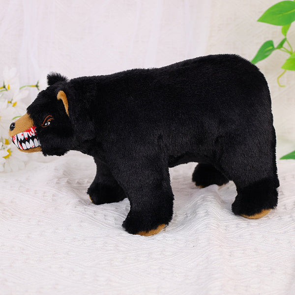 Cocaine Bear Plush Toys Soft Stuffed Gift Dolls for Kids Boys Girls