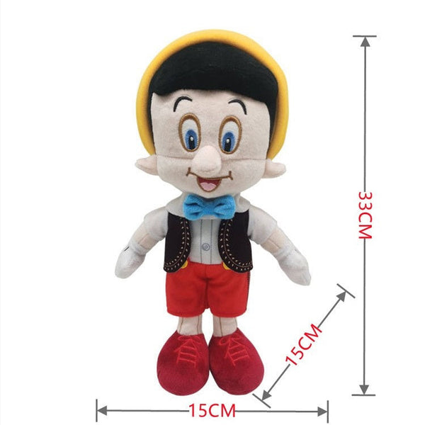 The Wooden Boy Plush Toys Soft Stuffed Gift Dolls for Kids Boys Girls