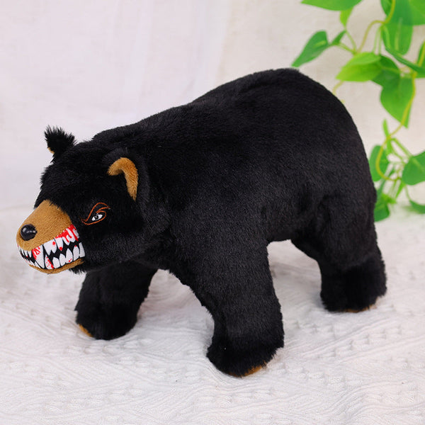 Cocaine Bear Plush Toys Soft Stuffed Gift Dolls for Kids Boys Girls