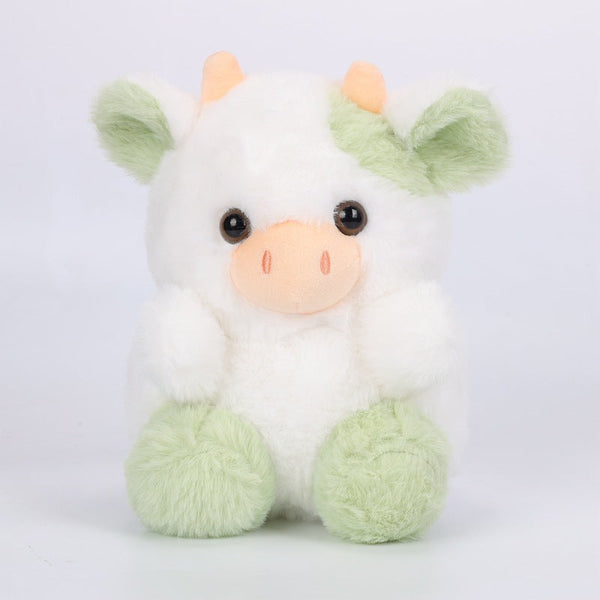Belle Strawberry Cow Plush Toy Stuffed Gift Dolls for Kids Boys Girls