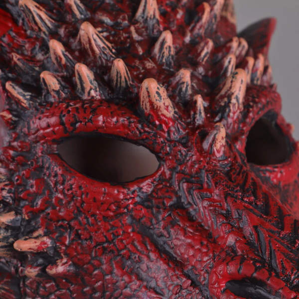Open Moving Mouth Dragon Dinoaur Masks Cosplay Animal Fancy Dress Headwear Props