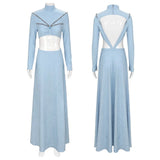 Padmé Amidala Court Long Dress Gown Halloween Cosplay Costumes Suits