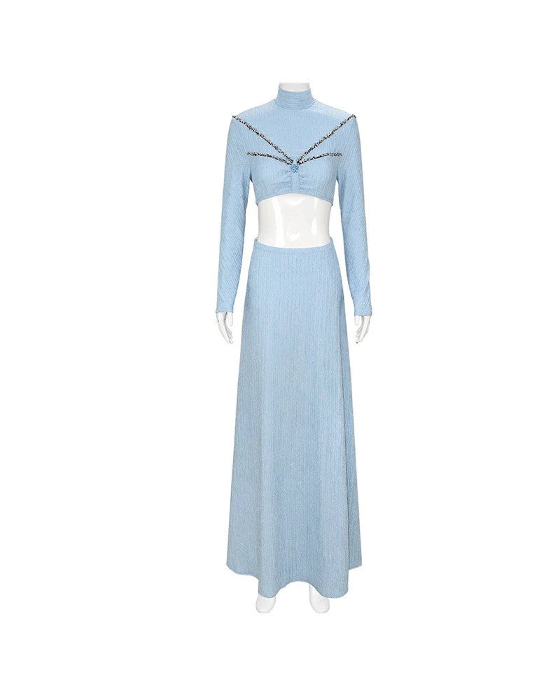 Padmé Amidala Court Long Dress Gown Halloween Cosplay Costumes Suits
