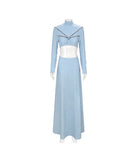 Padmé Amidala Court Long Dress Gown Halloween Cosplay Costumes Suits