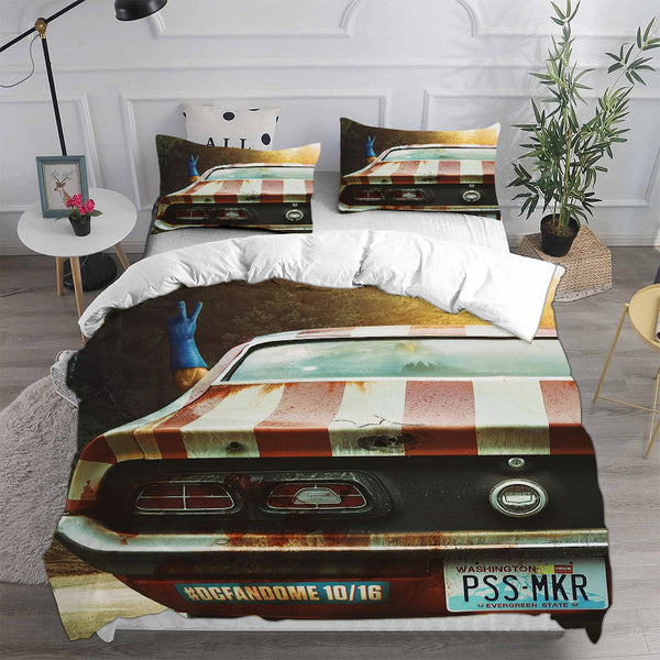 Peacemaker Cosplay Bedding Sets Duvet Cover Halloween Comforter Sets