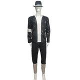 Pop Superstar Michael Jackson Costume Halloween Cosplay Costume for Kids Adults