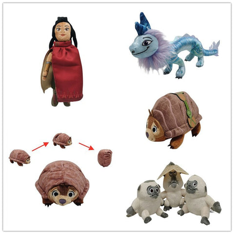 Raya and The Last Dragon Cosplay Plush Toy Halloween Doll Props