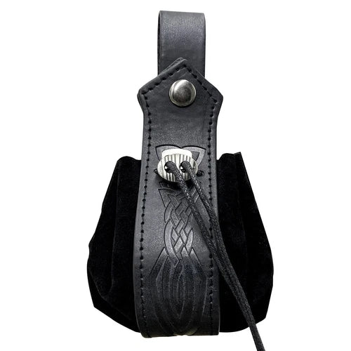 Retro Medieval Renaissance Viking Belt Pouch Coin Purse Waist Bags Waist Pack PU