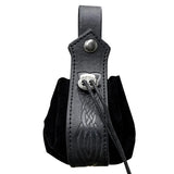 Retro Medieval Renaissance Viking Belt Pouch Coin Purse Waist Bags Waist Pack PU