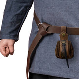 Retro Medieval Renaissance Viking Belt Pouch Coin Purse Waist Bags Waist Pack PU