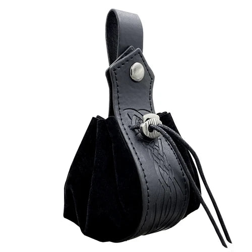 Retro Medieval Renaissance Viking Belt Pouch Coin Purse Waist Bags Waist Pack PU