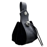 Retro Medieval Renaissance Viking Belt Pouch Coin Purse Waist Bags Waist Pack PU