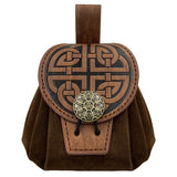 Retro Medieval Renaissance Viking Belt Pouch Coin Purse Waist Bags Waist Pack PU