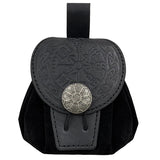 Retro Medieval Renaissance Viking Belt Pouch Coin Purse Waist Bags Waist Pack PU