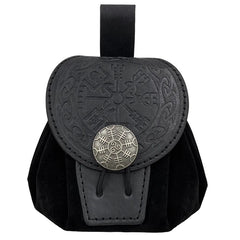 Retro Medieval Renaissance Viking Belt Pouch Coin Purse Waist Bags Waist Pack PU