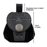 Retro Medieval Renaissance Viking Belt Pouch Coin Purse Waist Bags Waist Pack PU