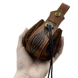 Retro Medieval Renaissance Viking Belt Pouch Coin Purse Waist Bags Waist Pack PU