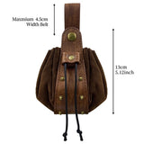 Retro Medieval Renaissance Viking Belt Pouch Coin Purse Waist Bags Waist Pack PU