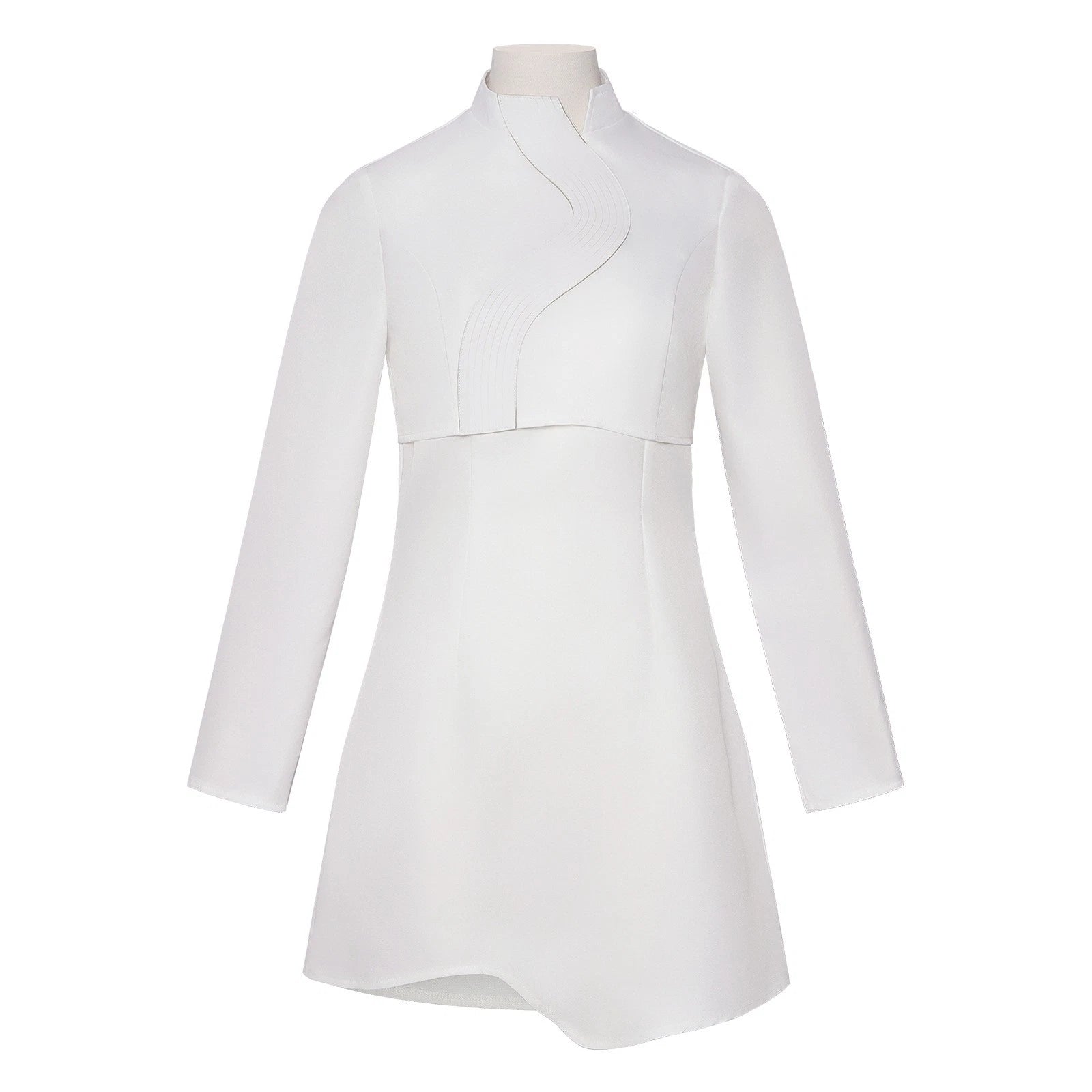 ST Starfleet Academy Tarima Sadal White Dress Skirts Halloween Cosplay Costumes