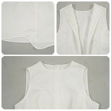 ST Starfleet Academy Tarima Sadal White Dress Skirts Halloween Cosplay Costumes