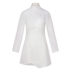 ST Starfleet Academy Tarima Sadal White Dress Skirts Halloween Cosplay Costumes