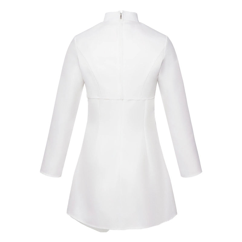 ST Starfleet Academy Tarima Sadal White Dress Skirts Halloween Cosplay Costumes