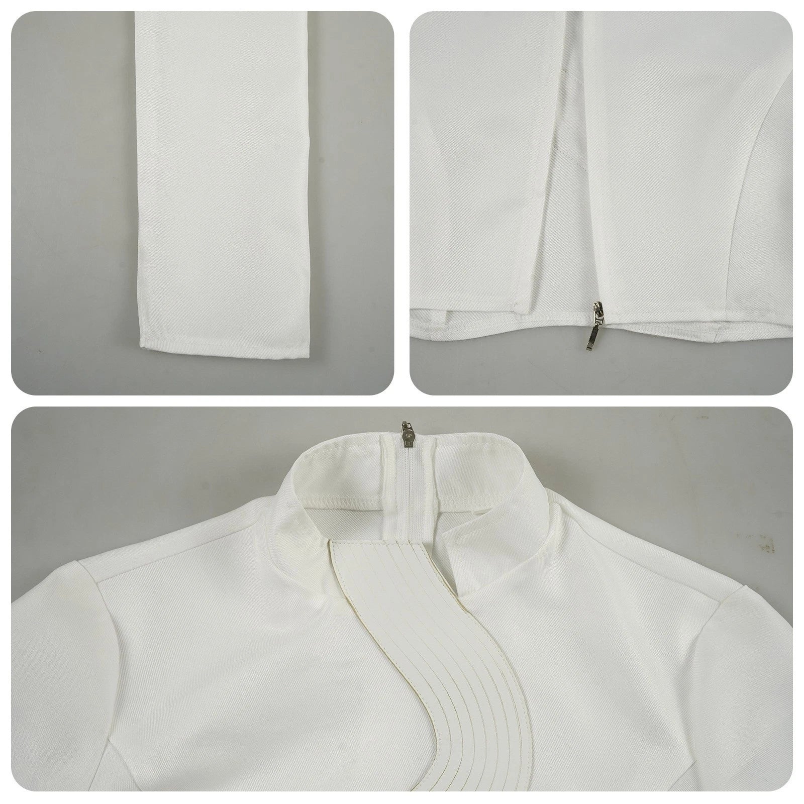 ST Starfleet Academy Tarima Sadal White Dress Skirts Halloween Cosplay Costumes