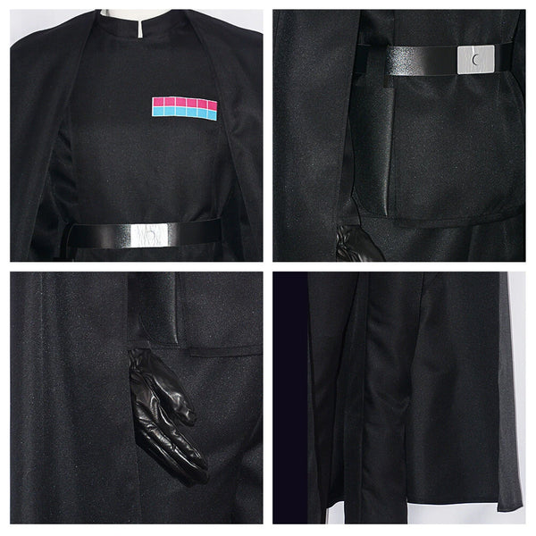 SW Imperial Officer Orson Krennic Costumes Halloween Outfits Suit
