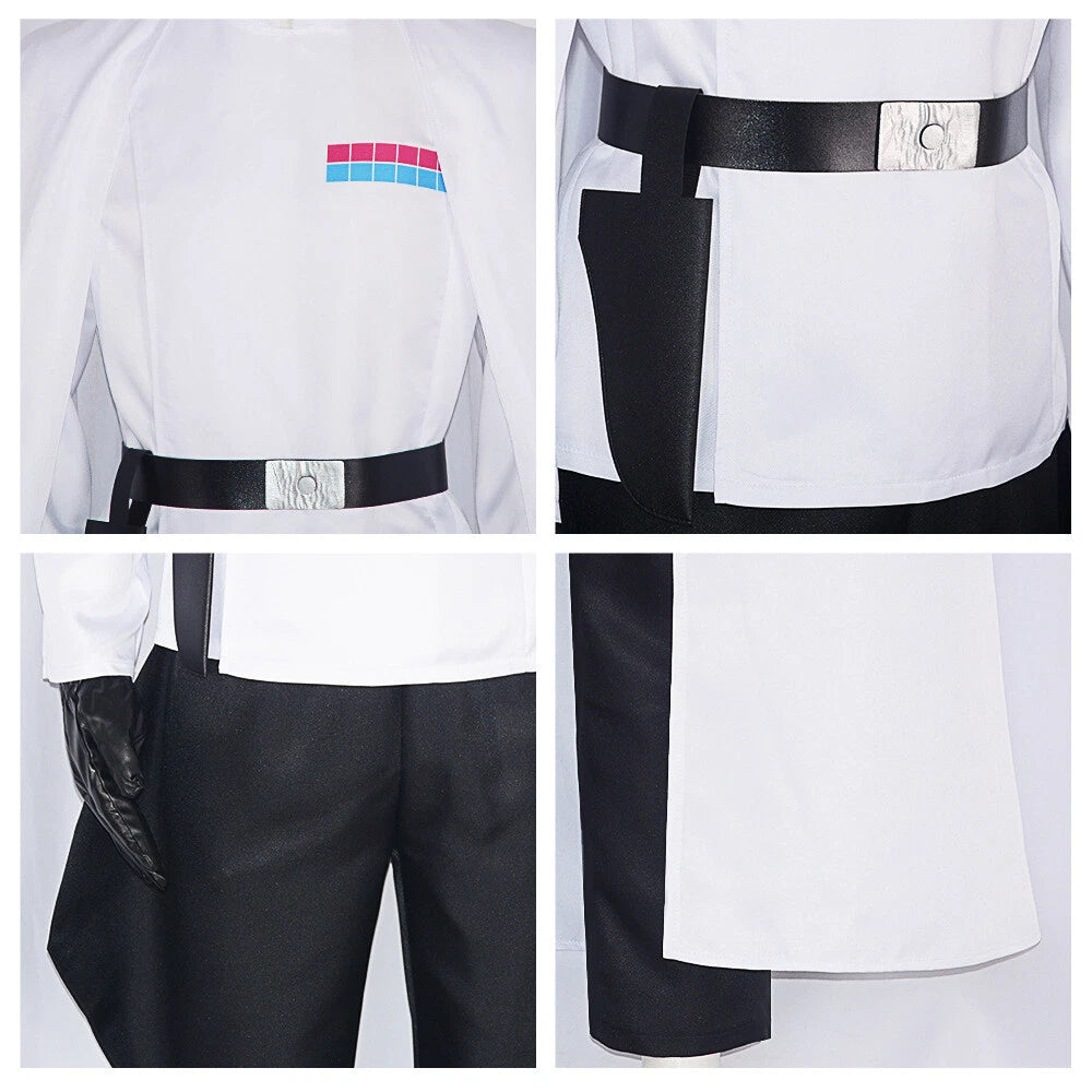 SW Imperial Officer Orson Krennic Costumes Halloween Outfits Suit